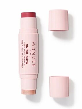 ✨NIB Wander Beauty On-The-Glow Blush & Illuminator Stick – Strawberry Fields✨